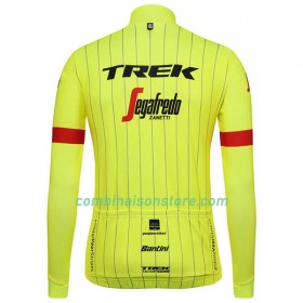 Maillot 2018 Trek-Segafredo Manches Longues N002